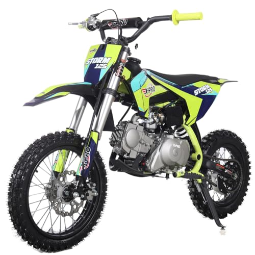 125cc Dirt Bike with Automatic Transmission, 14"/12" Tires Q58510