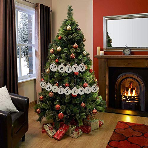 50pcs 4" Blank Unfinished Wood Christmas Ornaments O964423