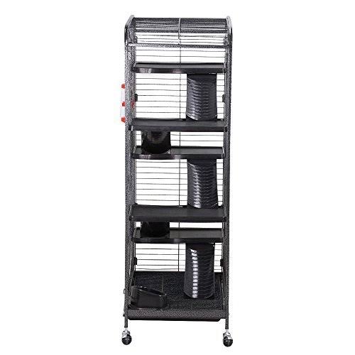 Black 6 Level Small Animal Cage X73737