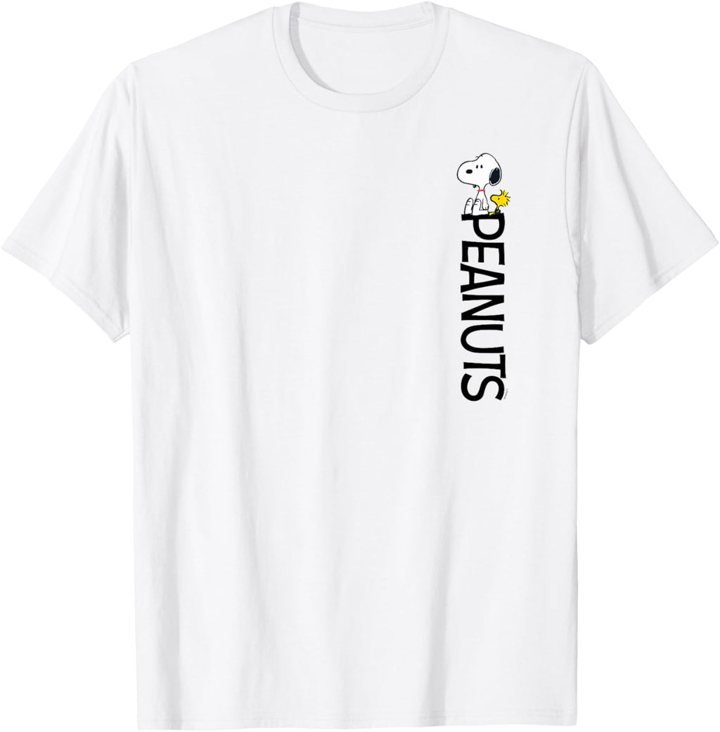 Woodstock Snoopy Vertical Logo T-Shirt C509