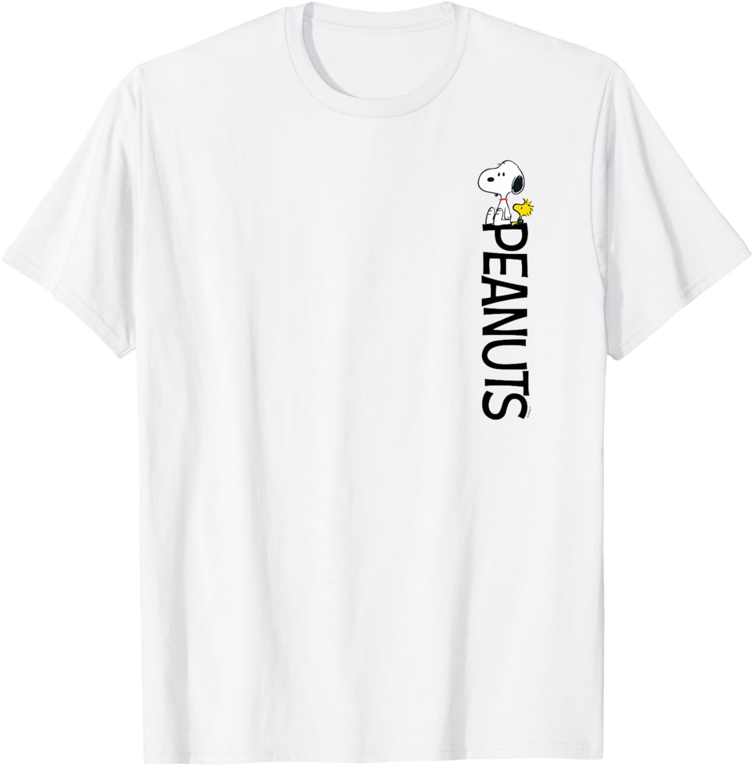 Woodstock Snoopy Vertical Logo T-Shirt C509