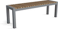 Brown 3-Seater Outdoor Bench Y92230