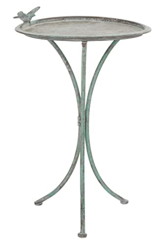 Pearl White 29-inch Bird Bath H129