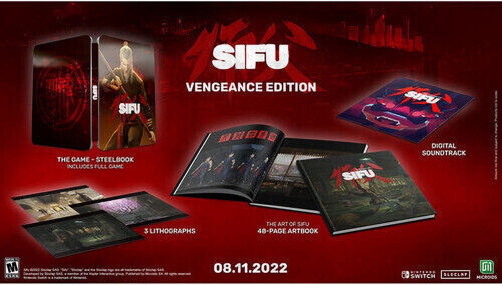 Sifu: Vengeance Edition for Nintendo Switch X597