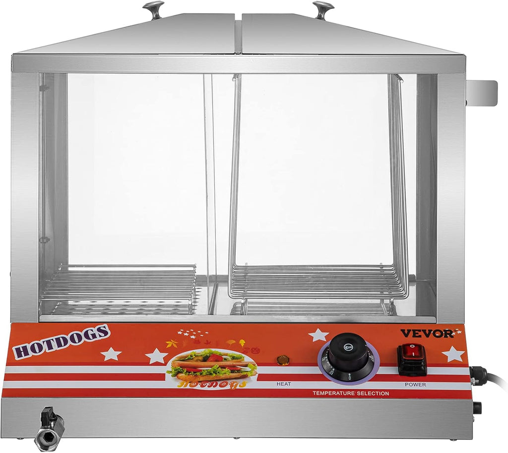 36L Stainless Steel Hot Dog Steamer I774