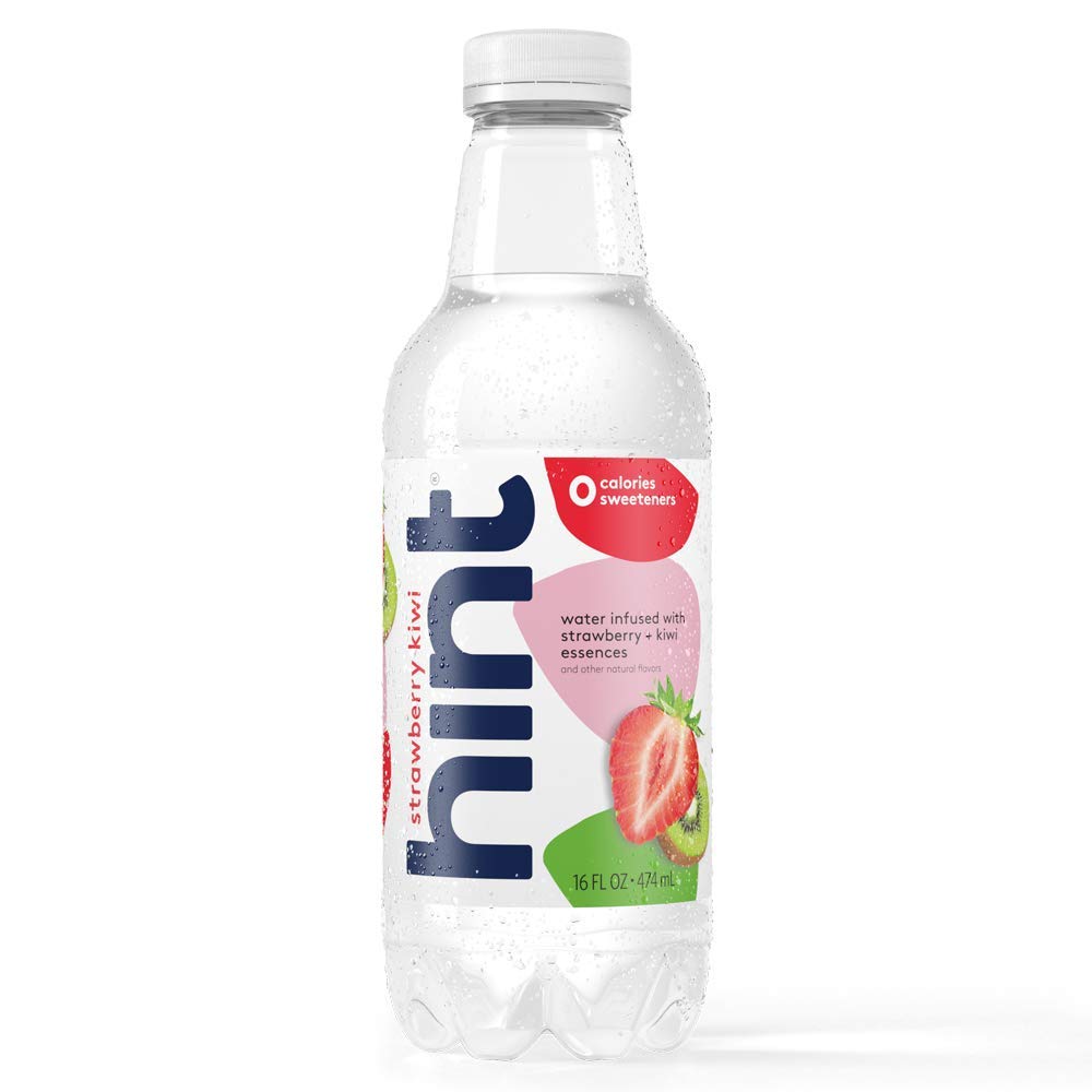 Strawberry Kiwi Unsweet Water, 16 Fluid Ounce (Pack of 12) W9749