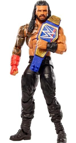 WWE Elite Collection Action Figure & Accessories Set, 6-inch Collectible with Articulation & Interchangeable Parts Y95242