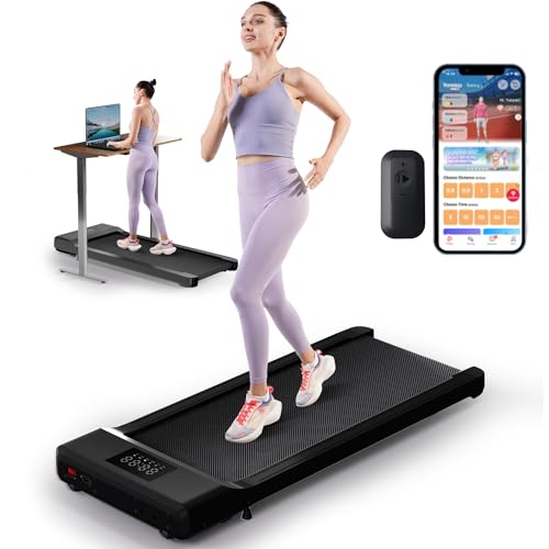 2 in 1 Under Desk Treadmill with Remote Control R651724