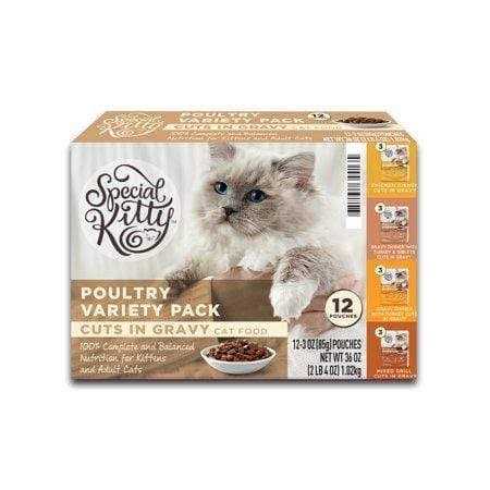 Turkey & Chicken Flavor Gravy Wet Cat Food Q439640