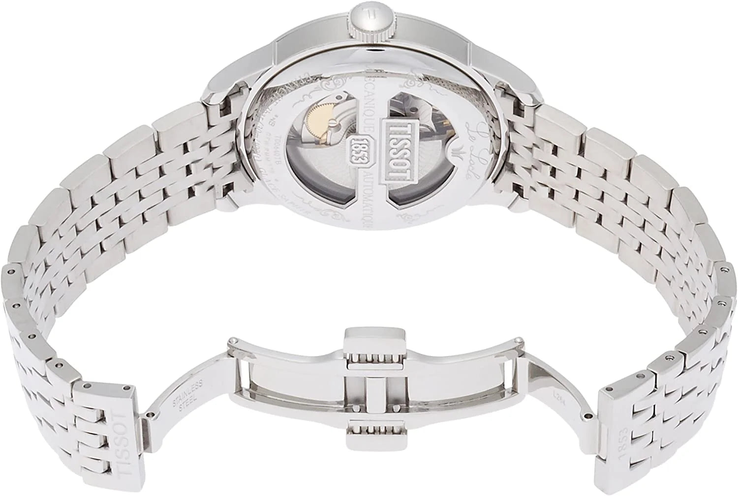 Grey Stainless Steel Automatic Watch I709