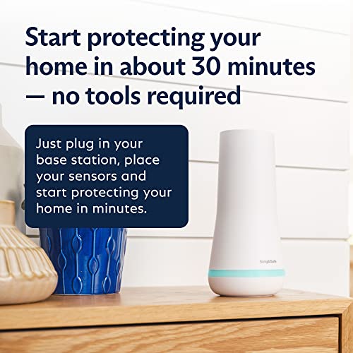 12 Piece Wireless Home Security System with HD Camera, White N391
