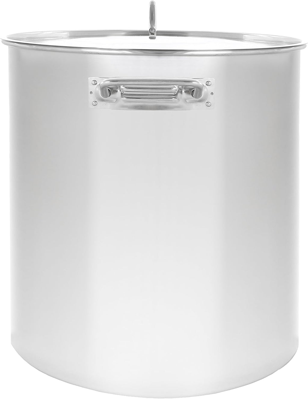 50 QT Polished Stainless Steel Stock Pot F98168