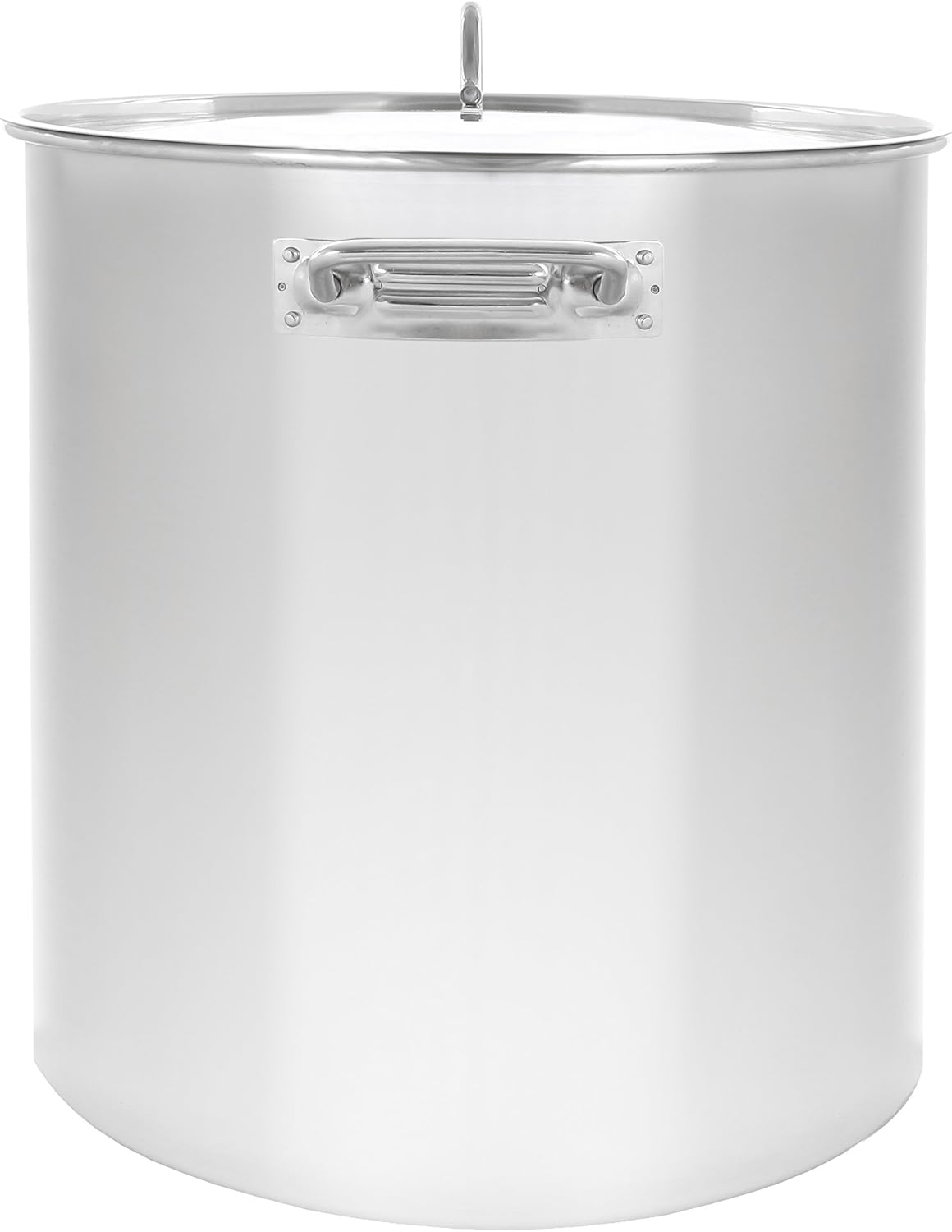 50 QT Polished Stainless Steel Stock Pot F98168