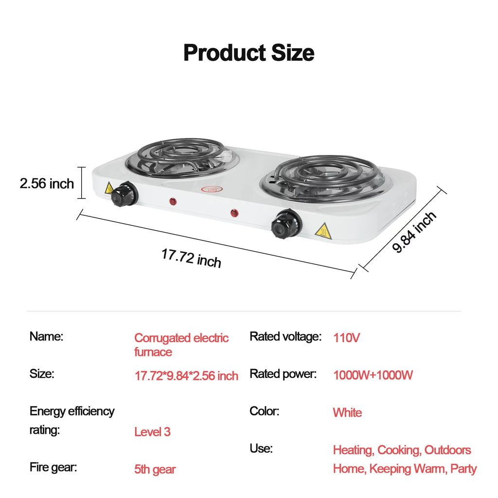 2000W Electric Stove Burners E904