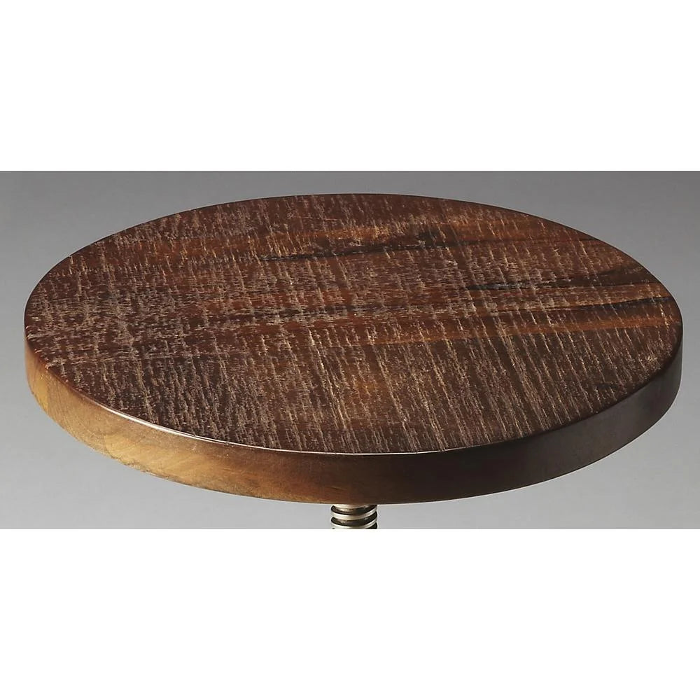 Industrial Chic Adjustable Accent Table I7046