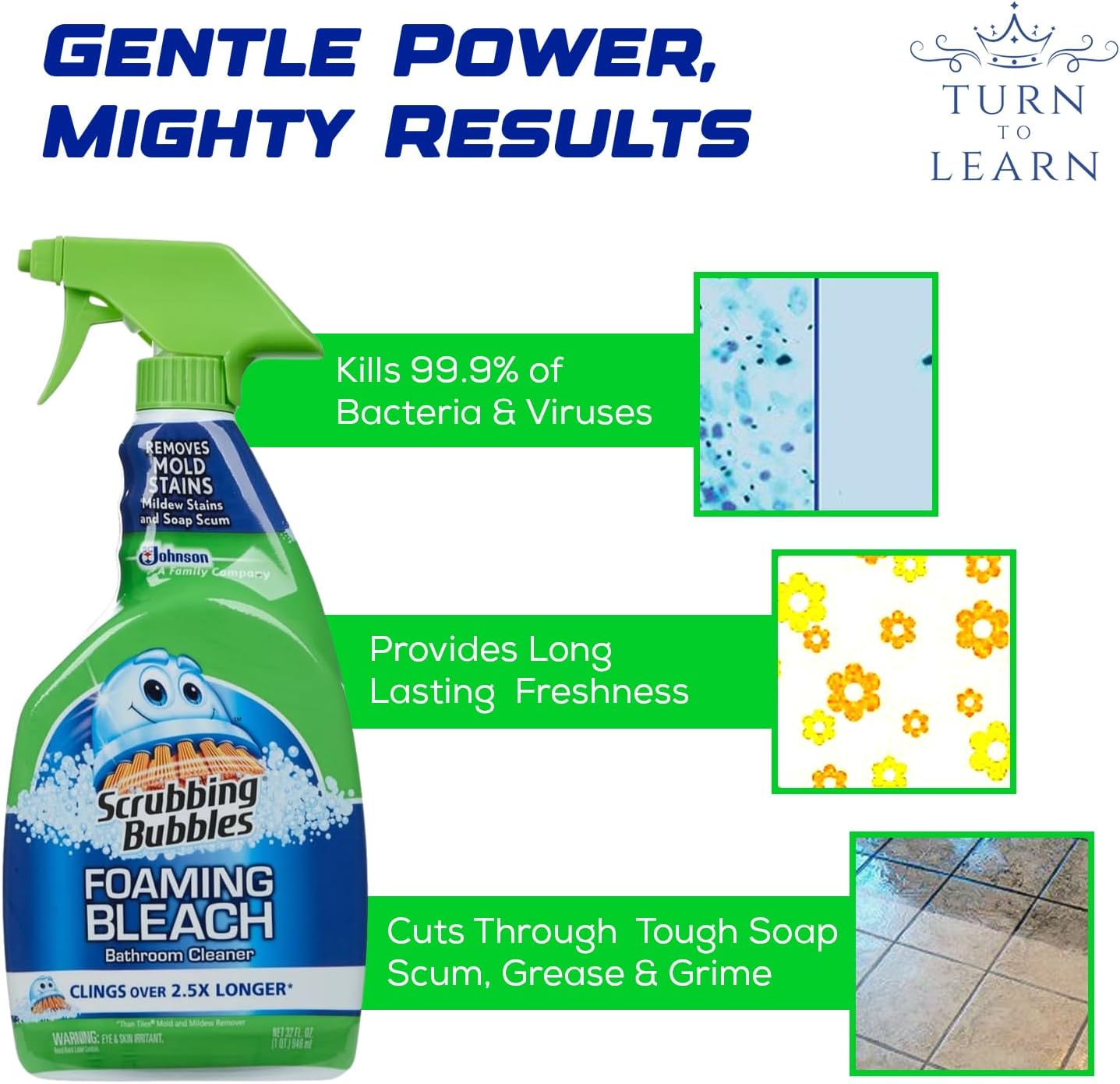 2-Pack Bathroom Cleaner Foam Spray R400064