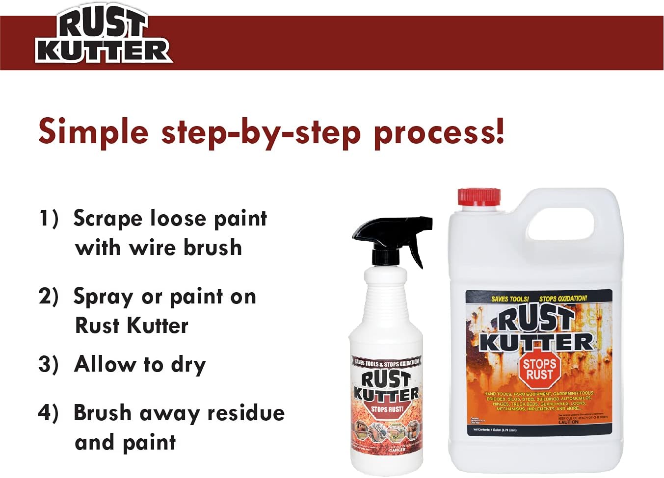 Rust Kutter Gallon Pack of 2 G110