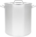 50 QT Polished Stainless Steel Stock Pot F98168