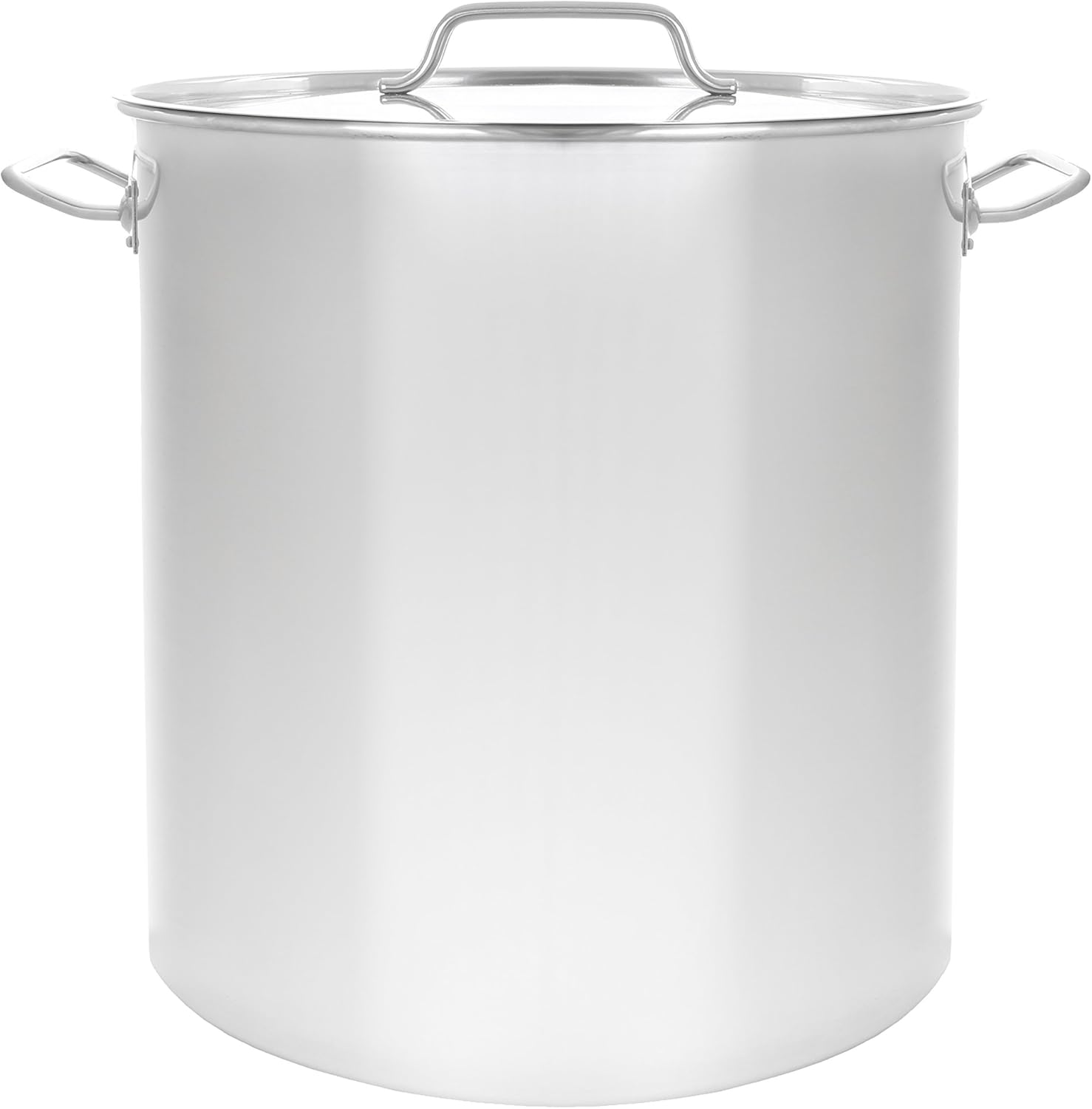 50 QT Polished Stainless Steel Stock Pot F98168