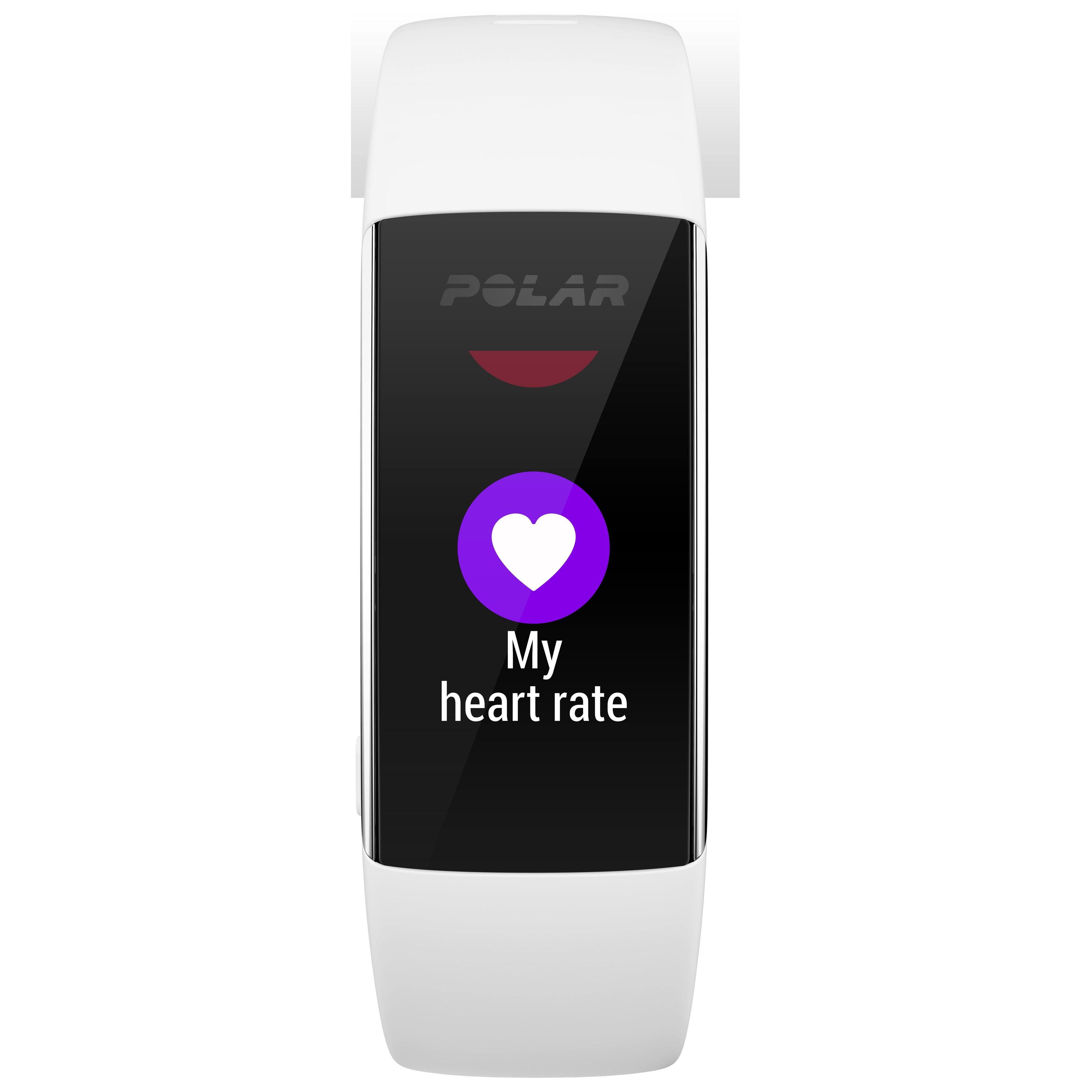 White Fitness Tracker with Wrist Heart Rate Monitor N61194