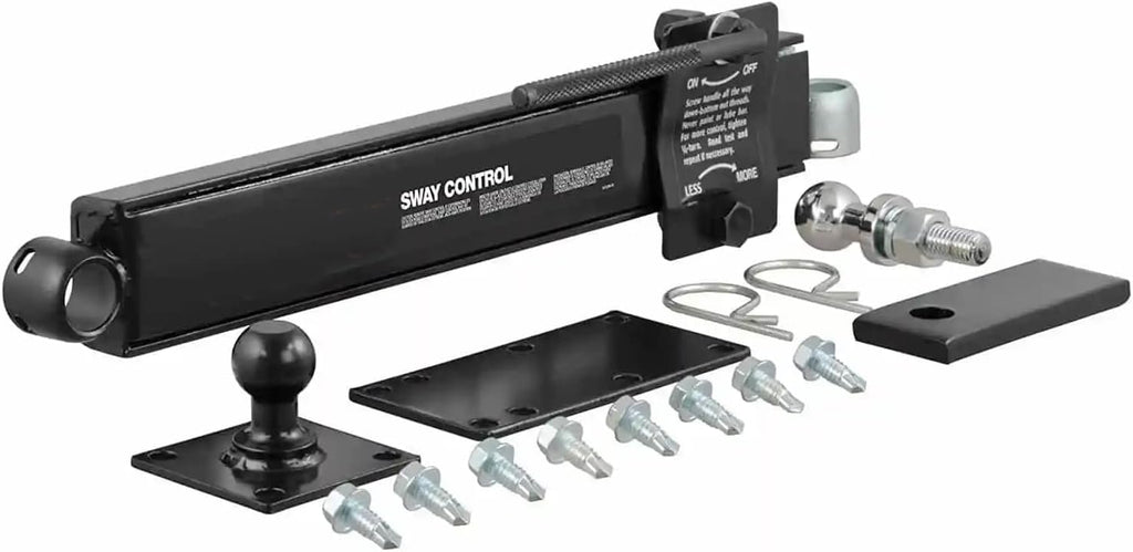 Adjustable Hitch Combo Ball & Sway Control Towing Kit S498345