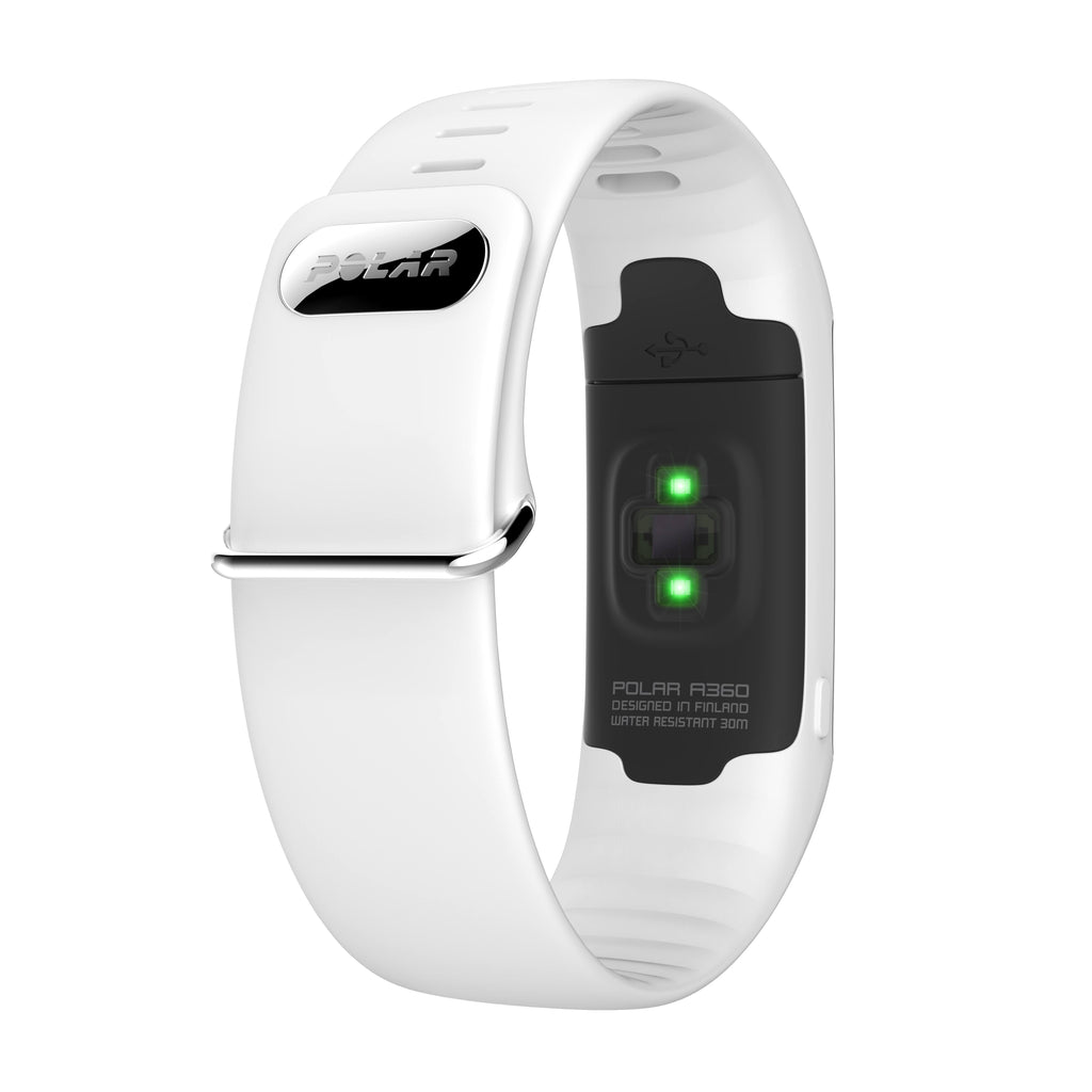 White Fitness Tracker with Wrist Heart Rate Monitor N61194