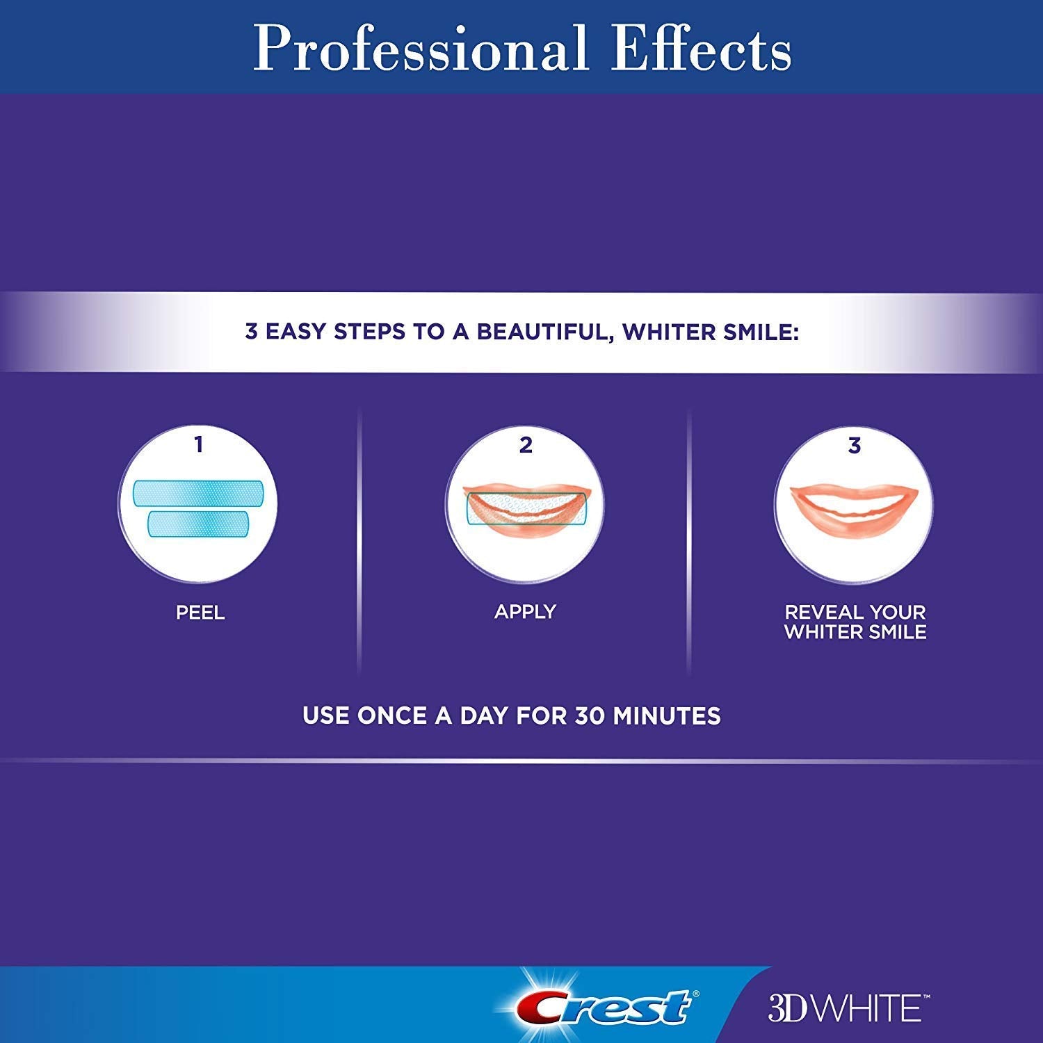 80 Count Whitening Strips Kit X6975