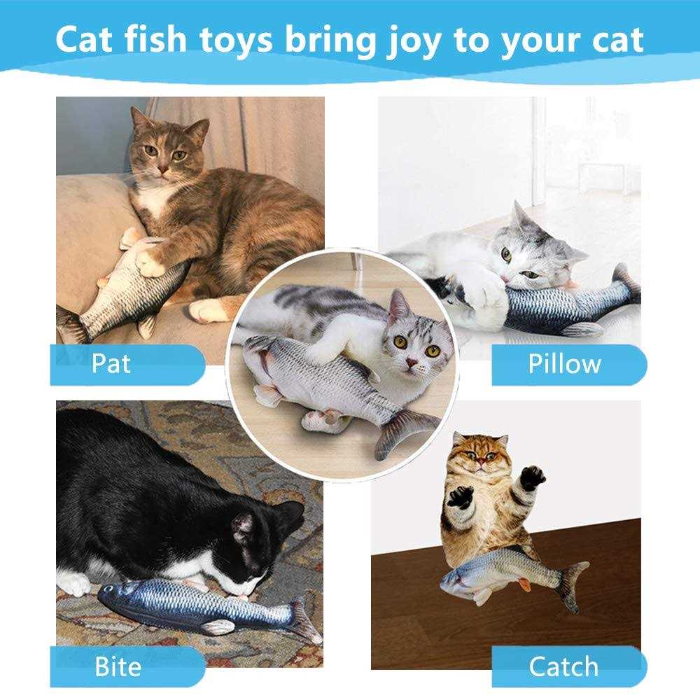 Electric Floppy Fish Cat Toy C312