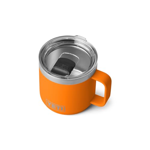 14 oz Vacuum Insulated Stainless Steel Stackable Mug with Lid J333