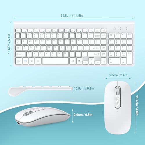 Wine Red Wireless Keyboard and Mouse Combo I19551