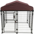 Deluxe Outdoor Dog Kennel with Cover K658