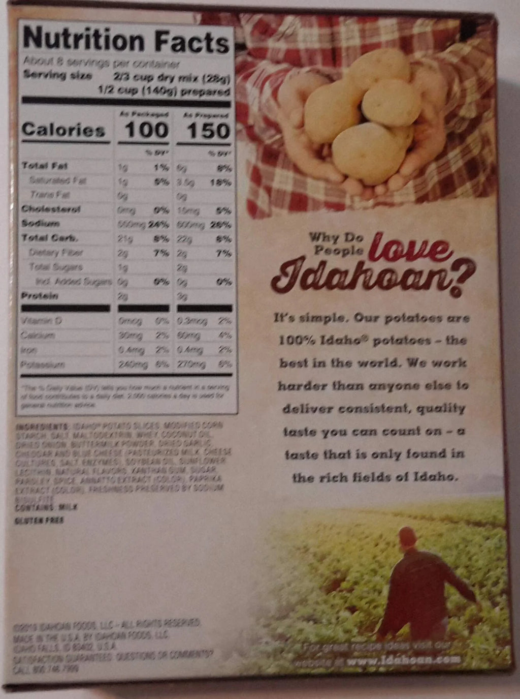 Au Gratin Casserole Family Size (Pack of 10) K12721