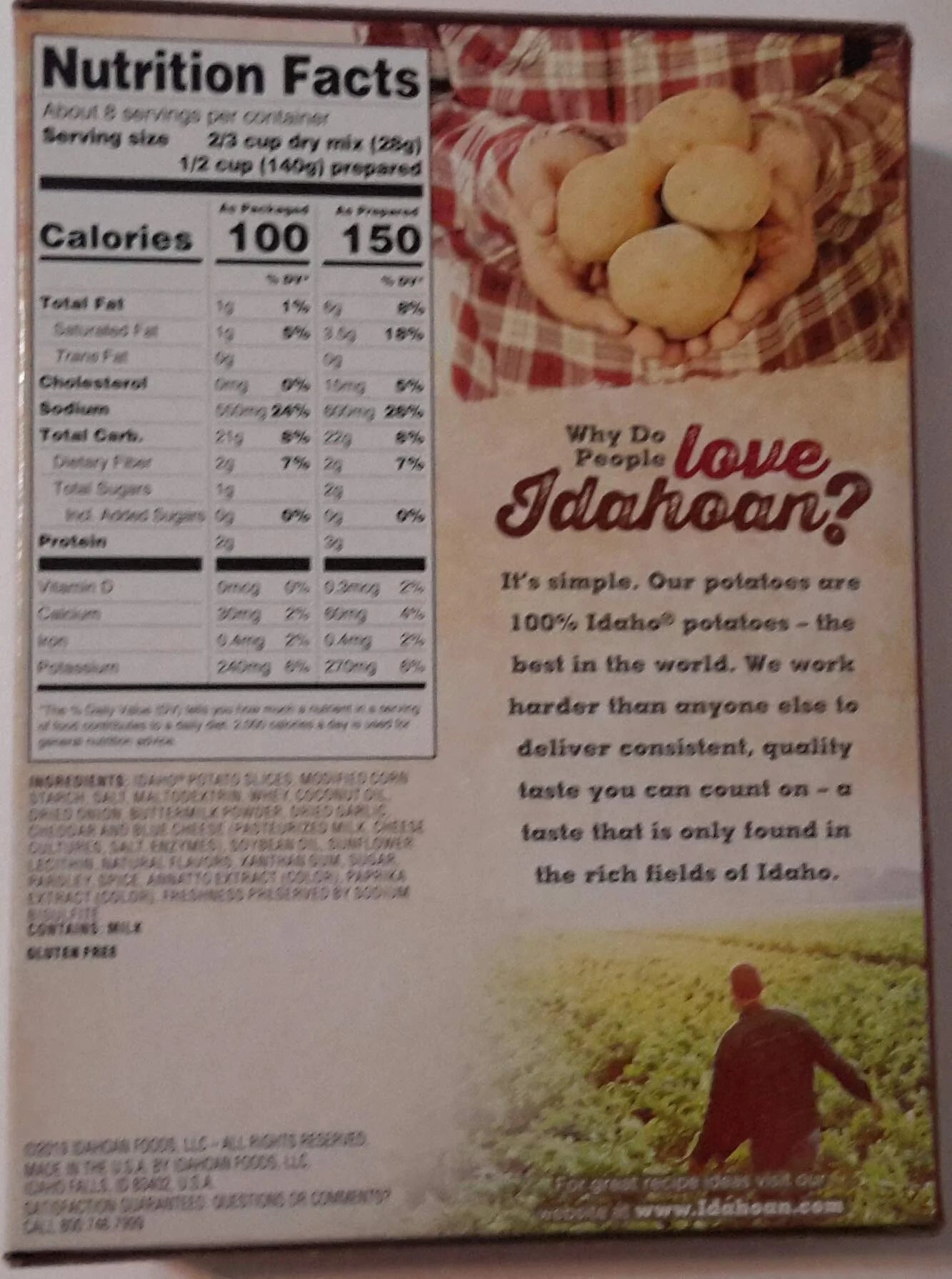 Au Gratin Casserole Family Size (Pack of 10) K12721
