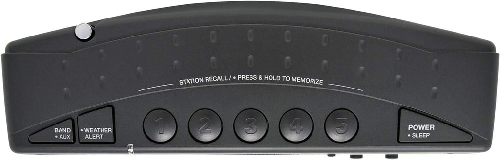 Black Portable AM FM Weather Radio T81196