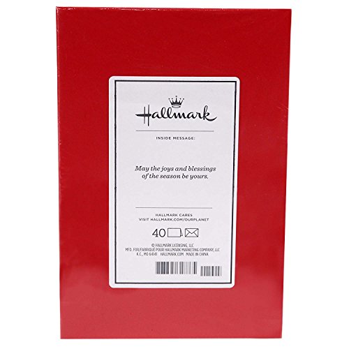 Boxed Christmas Cards, 40 Cards and 40 Envelopes S55863