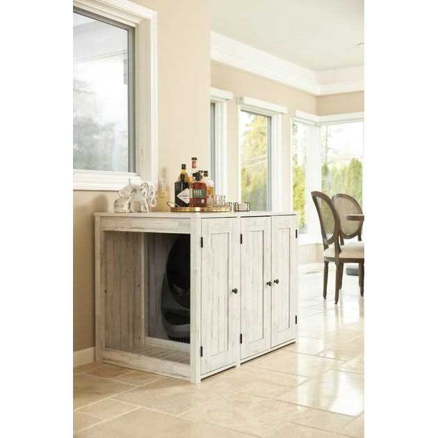 Cat Litter Box Credenza Cat Cabinet F531592