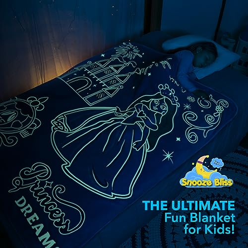 Blue Fleece Throw Blanket 50"X60" V184305