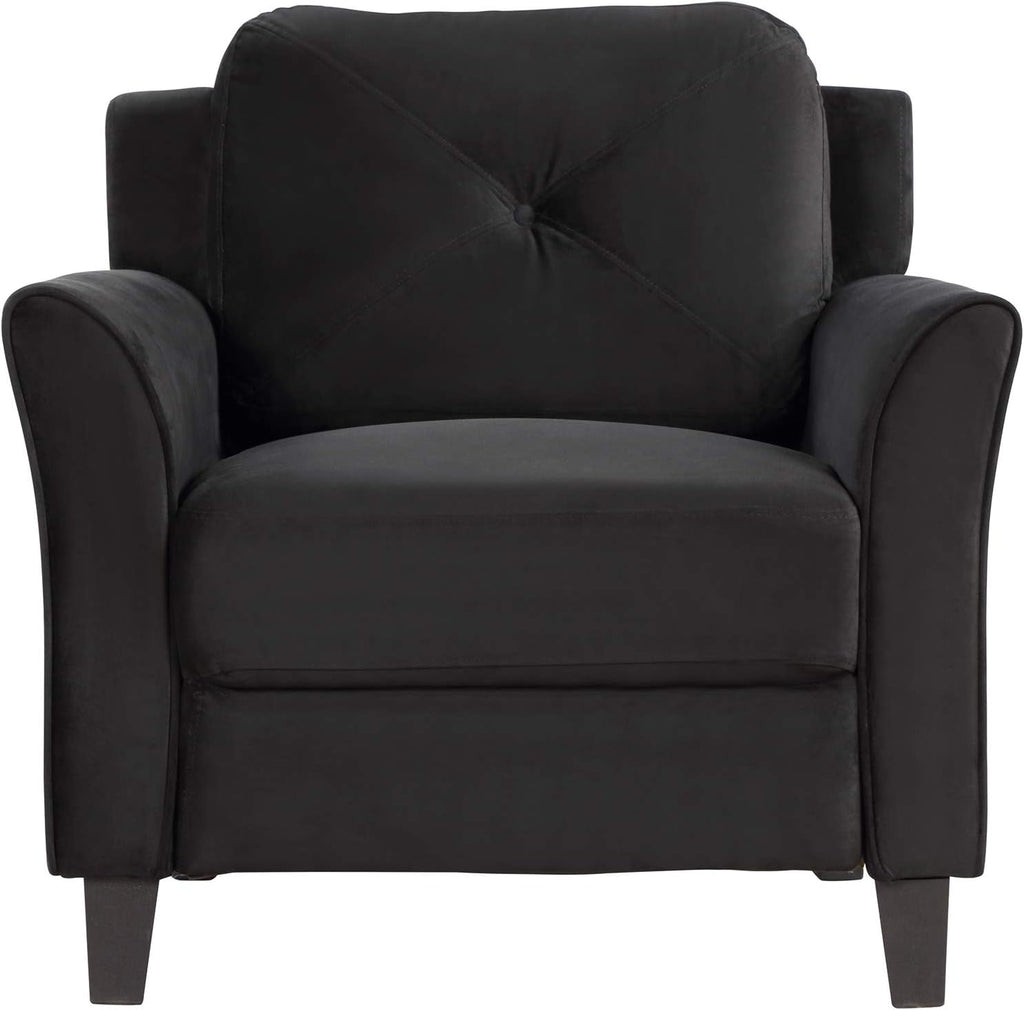 Black 3 Piece Sofa Set T4204