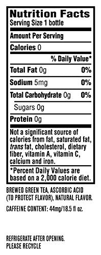 Unsweetened Green Iced Tea, 18.5 Fl Oz F9157