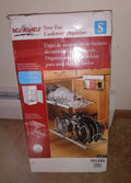 2-Tier Metal Pull Out Cabinet Basket Z872