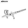 Gravity Feed Dual-Action Airbrush Kit 0.2/0.3/0.5mm 9cc Y29482
