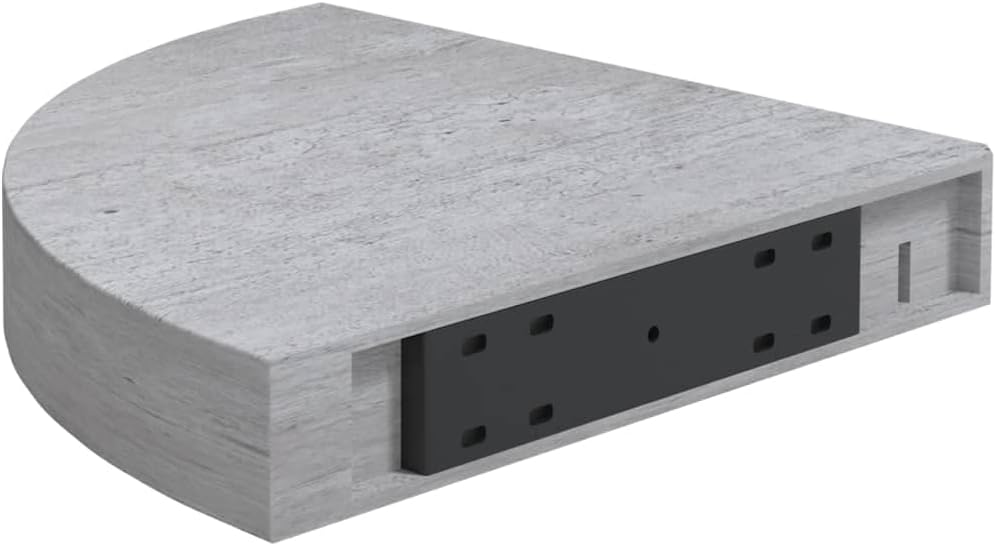 4 pcs MDF Corner Wall Shelves 13.8" x 13.8" x 1.5" N237