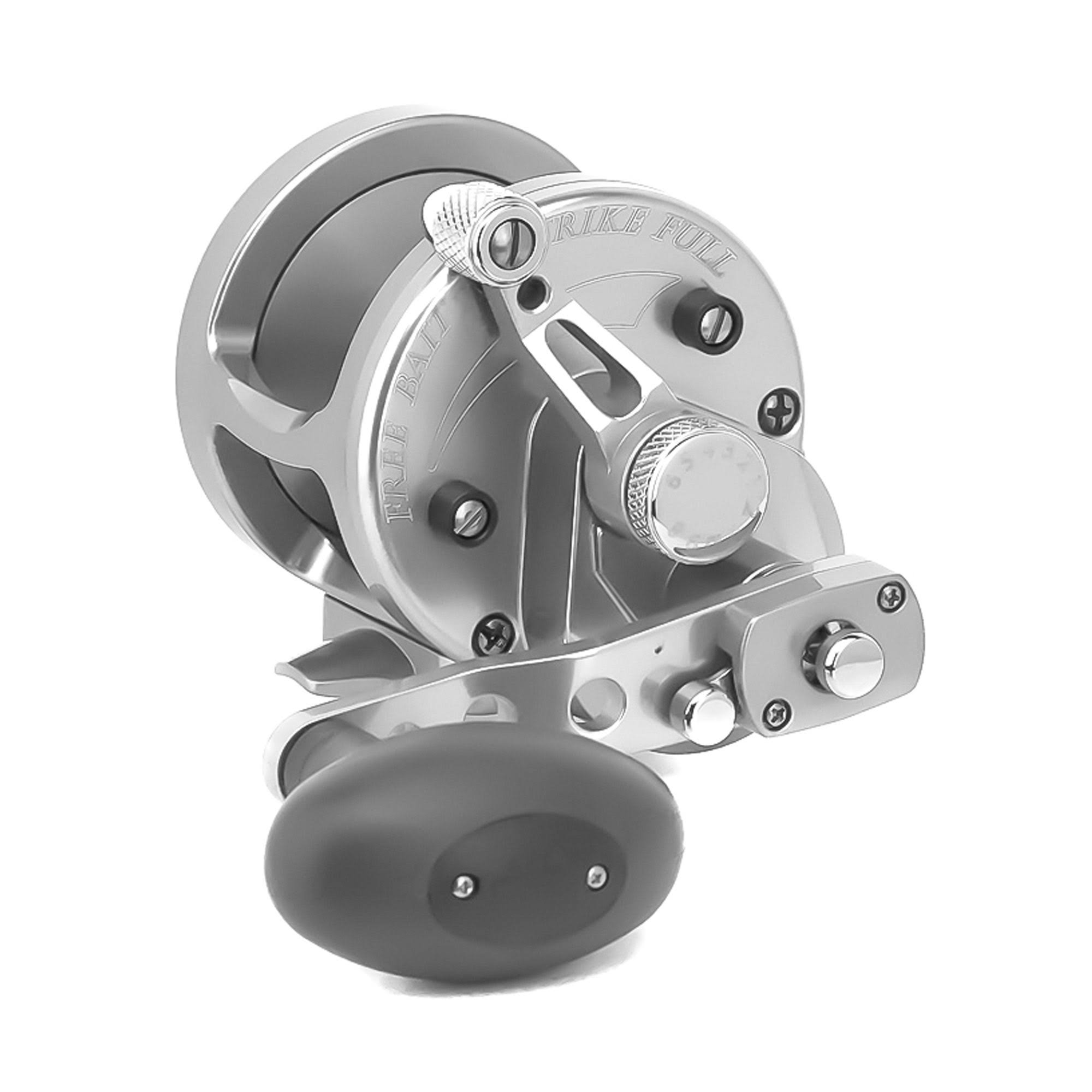 Silver 2-Speed Lever Drag Casting Reel I14110