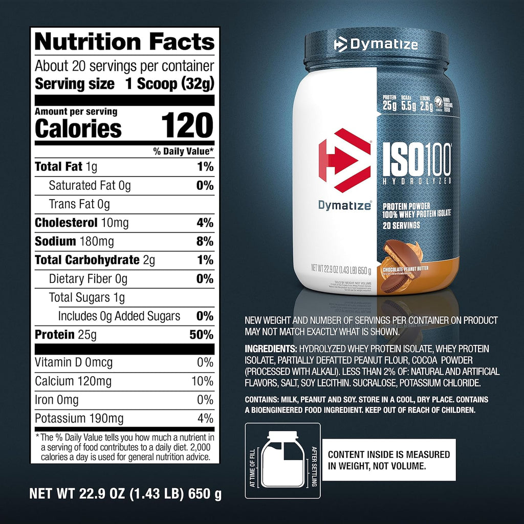 Chocolate Peanut Butter Whey Protein Powder, 20 servings J6761