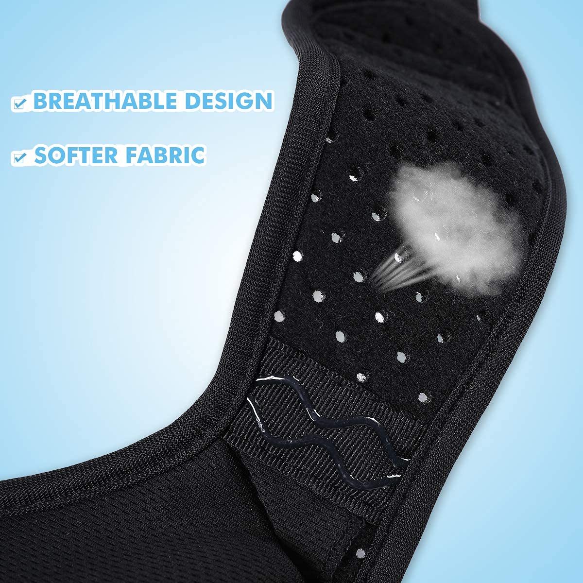 Hernia Belt Truss with 2 Removable Compression Pads K560323
