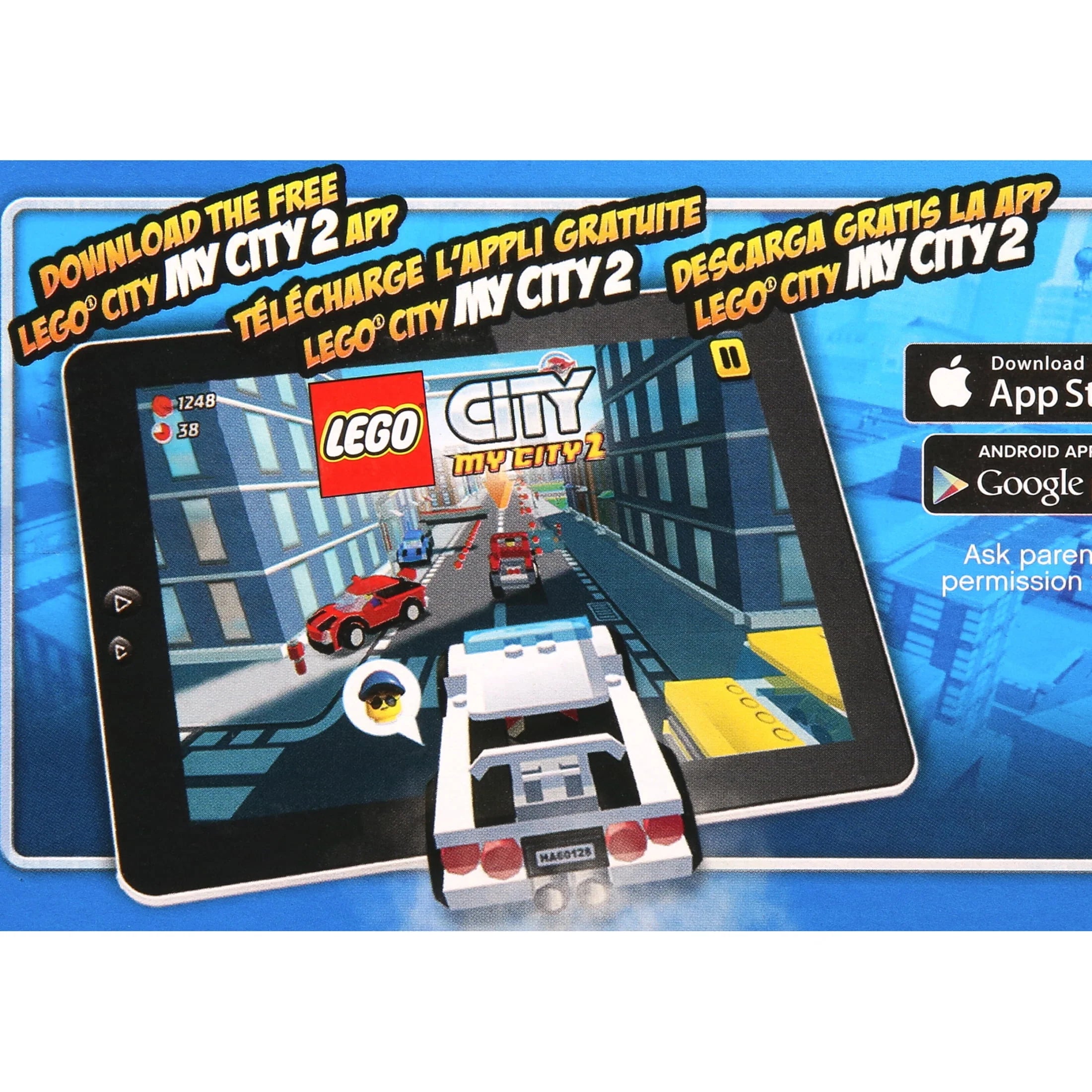LEGO City Police Mobile Command Center 374 Pieces Z501851