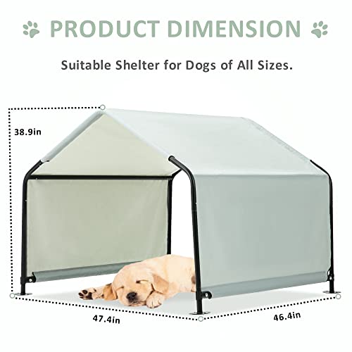 4'x4'x3' Waterproof Outdoor Dog Tent K616766