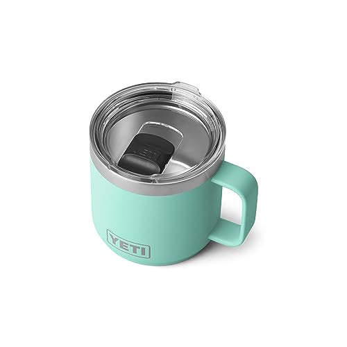 14 oz Vacuum Insulated Stainless Steel Stackable Mug with Lid J333
