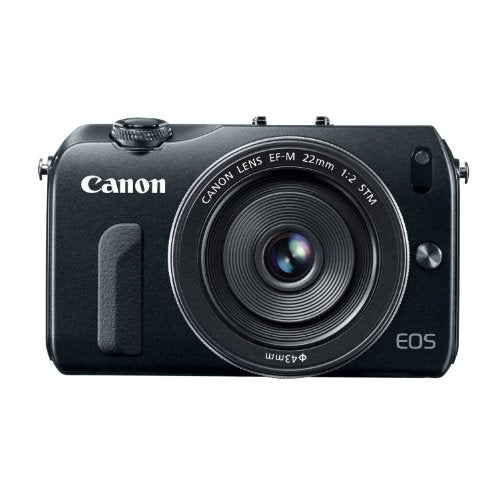 Black 18.0 MP Compact System Camera with 3.0-Inch LCD and EF-M22 STM Lens U398