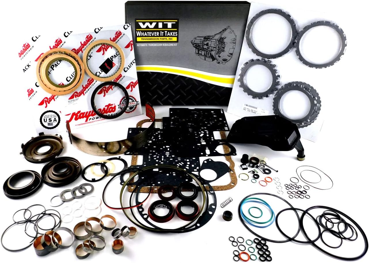 Transmission Super Master Rebuild Kit with Steels & Pistons P721012